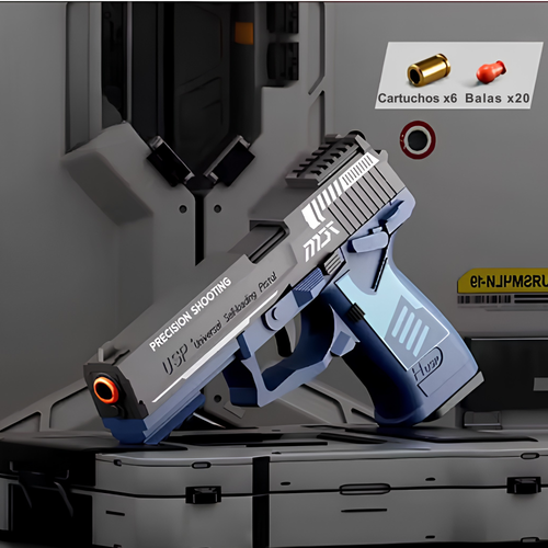 Pistola con Expulsión de Cartuchos Antiestrés